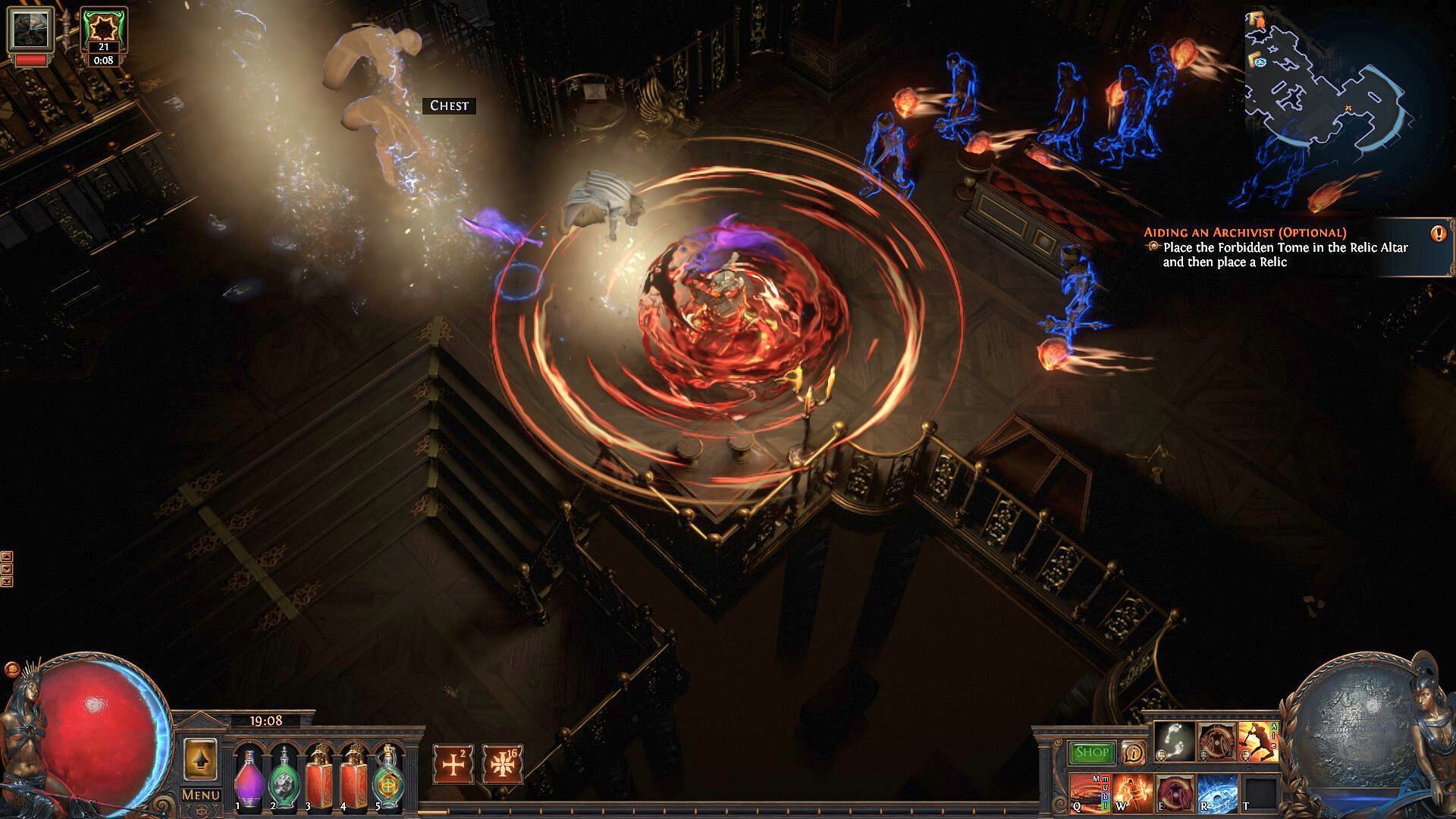 Spin to win (Image via Grinding Gear Games)